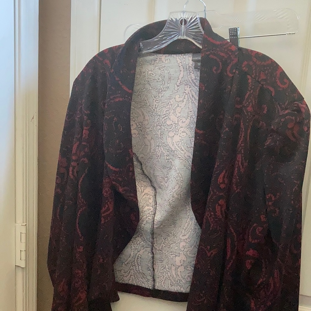 FINAL MARKDOWN COVINGTON open front jacket xl